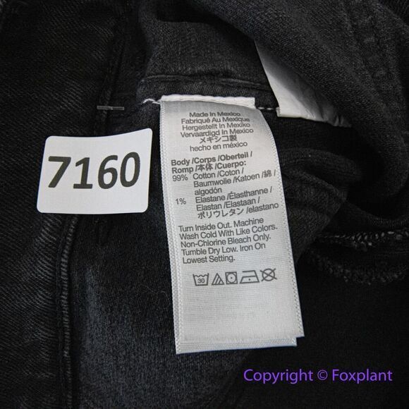 New! Madewell The '90s Straight Utility Jean in camplin wash, size 28 - Picture 14 of 16